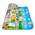 Πολύ Μεγάλο Παιδικό Μαλακό Ισοθερμικό Χαλί Δραστηριοτήτων Διπλής Όψης Playmat 2.00 x 1.80cm
