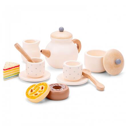 Ξύλινο Σετ Τσάι Wooden Tea Set της New Classic Toys