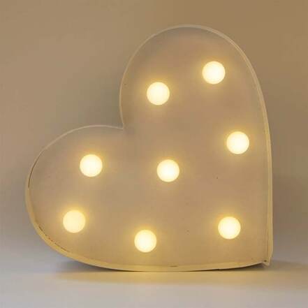 Φωτιστικό LED Καρδιά Sass & Belle