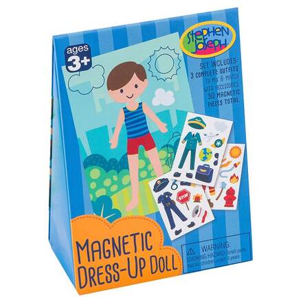 Μαγνητικό Παιχνίδι Dress Up Doll Boy της Stephen Joseph