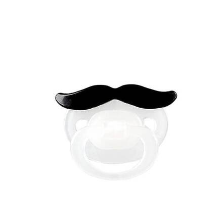 Πιπίλα Black Moustache της Kiokids