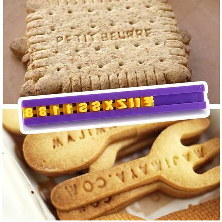 Σετ με γράμματα και αριθμούς για απίθανα message cookies!