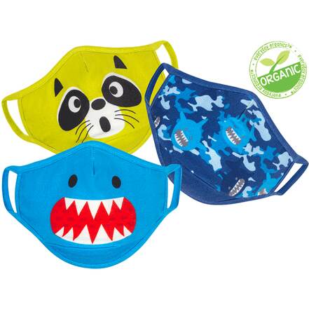 Σετ 3 Παιδικές Μάσκες – Shark Multi της ZOOCCHINI