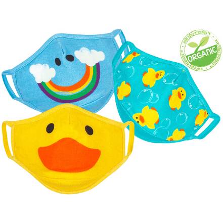 Σετ 3 Παιδικές Μάσκες – Duck Multi της ZOOCCHINI