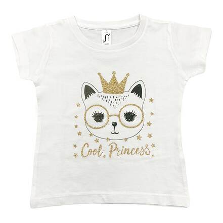 Μπλούζα Κοντομάνικη Γατούλα Cool Princess Sol's