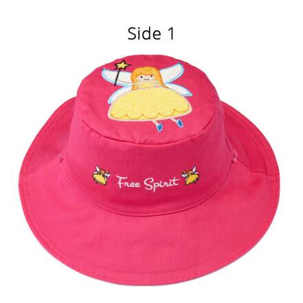 Καπέλο Διπλής Όψης UPF 50+ Princess/Unicorn (Cotton) FlapJackKids