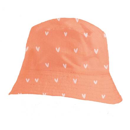 Βαμβακερό Καπέλο με Προστασία UPF50+ "Orange Hearts" της Swim Essentials