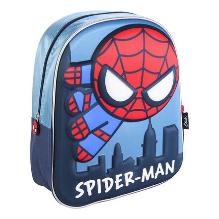 Σχολική Τσάντα Spiderman 3D με Φωτάκια LED της Disney