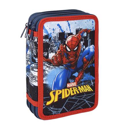 Κασετίνα Τριπλή Spiderman της Disney