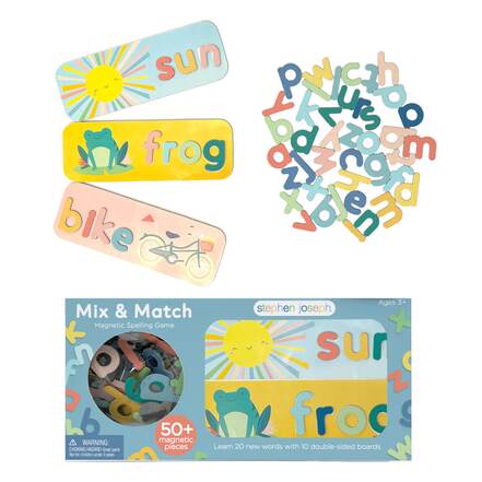 Mix and Match Magnetic Spelling Game Stephen Joseph