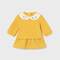 Φόρεμα Yellow Μακρυμάνικο Φούτερ Απαλό με Γουνάκι Mayoral